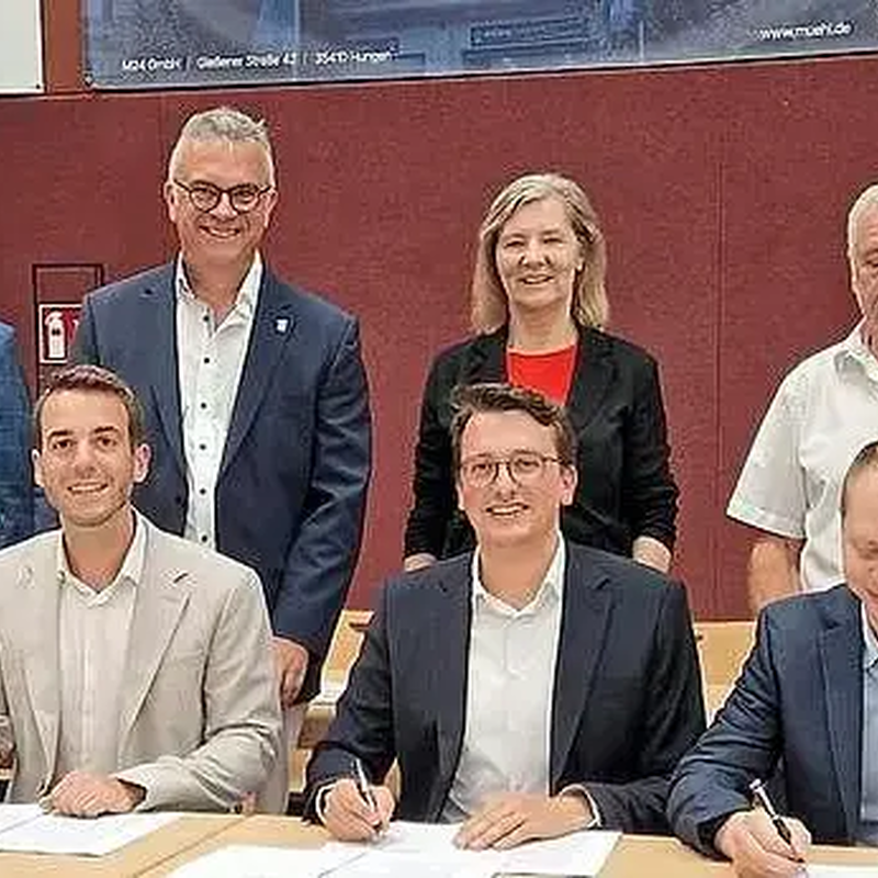 CDU, SPD, FWG und FDP unterzeichnen Koalitionsvertrag